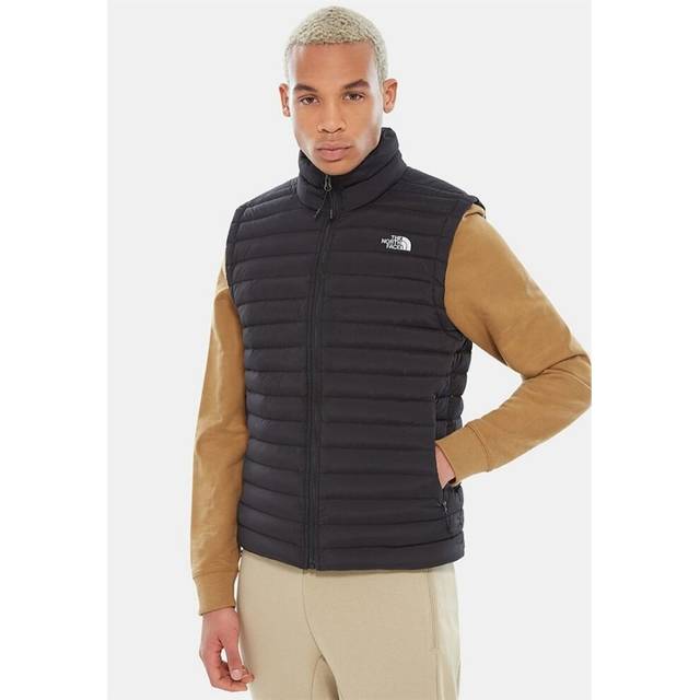 The North Face Mens Stretch Goose Down Vest TNF Black Nylon - Size 2XL