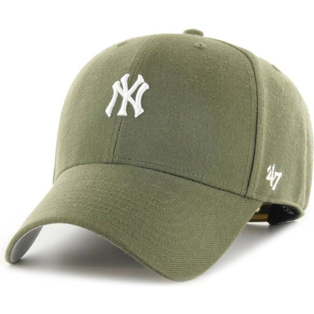 MLB Yankees Base Runner Snap Cap by 47 Brand - olive - One Size
