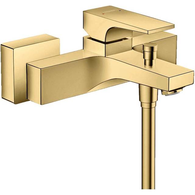 Hansgrohe Metropol Polished Gold-Optic Exposed Lever Manual Bath Mixer