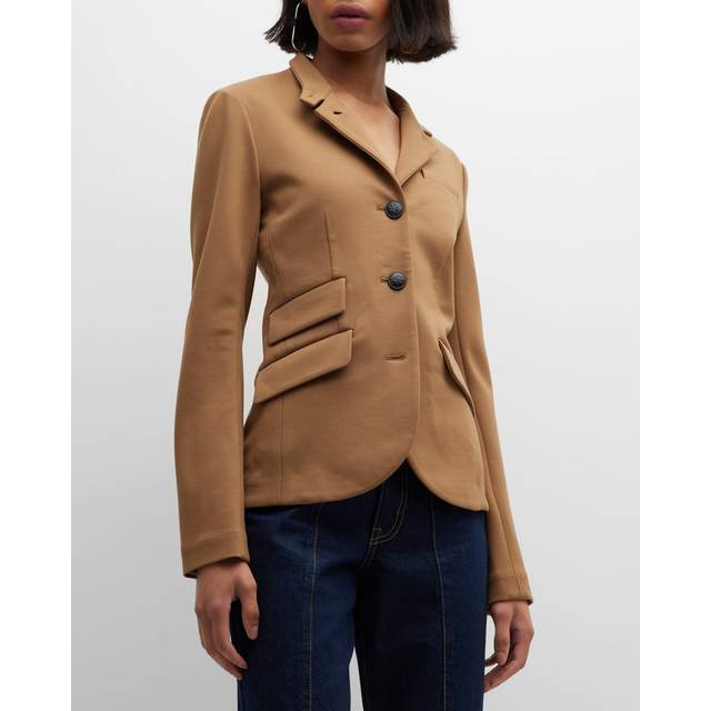 Slade Ponte Blazer - CAMEL - 0
