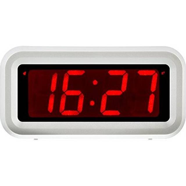 KWANWA Cordless Digital LED Alarm Clock With Big 1.2'' LED Time Display,AA Battery Operated Only,Can Be Placed Anywhere Without A Cumbersome Cord,W