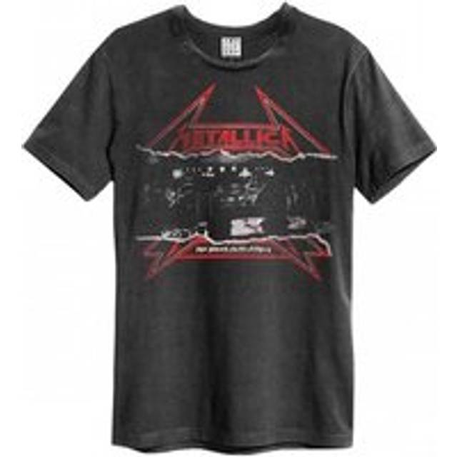 (XXL, Charcoal) Amplified Unisex Adult Young Metal Attack Metallica T-Shirt