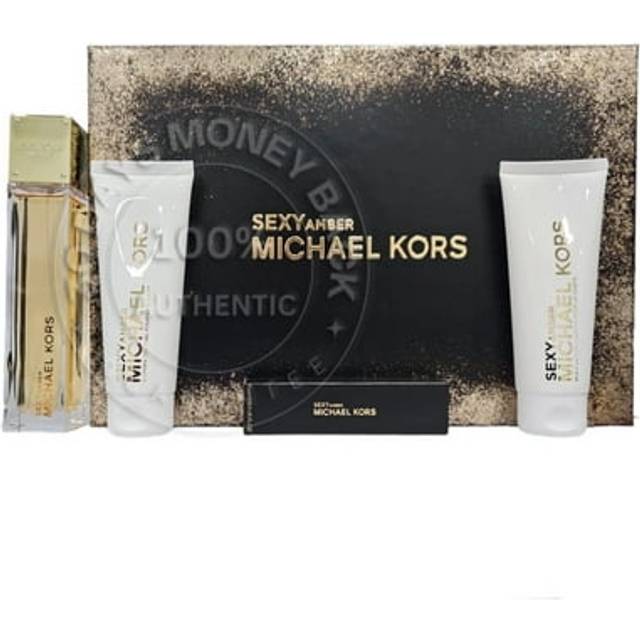 Michael Kors Sexy Amber Eau De Parfum 4-Pcs Set  / New With Box