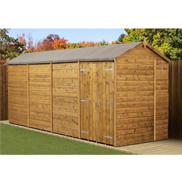 Empire Sheds Empire 2200 Pent 5x3ft Wooden Garden Shed Door Right Side Panel, Green
