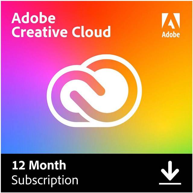 Adobe Creative Cloud Photography Plan 1 User 1 Year