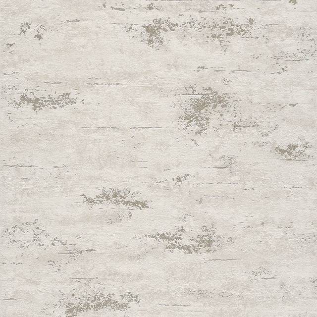 Grandeco On The Rocks Distressed Concrete Stone White and Silver Textured Wallpaper - 53 x 1005cm