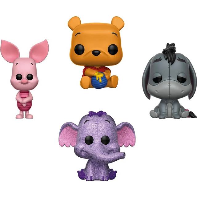 Disney Funko Pop Winnie The Pooh Bear 4 Pack Vinyl Figures Heffalump