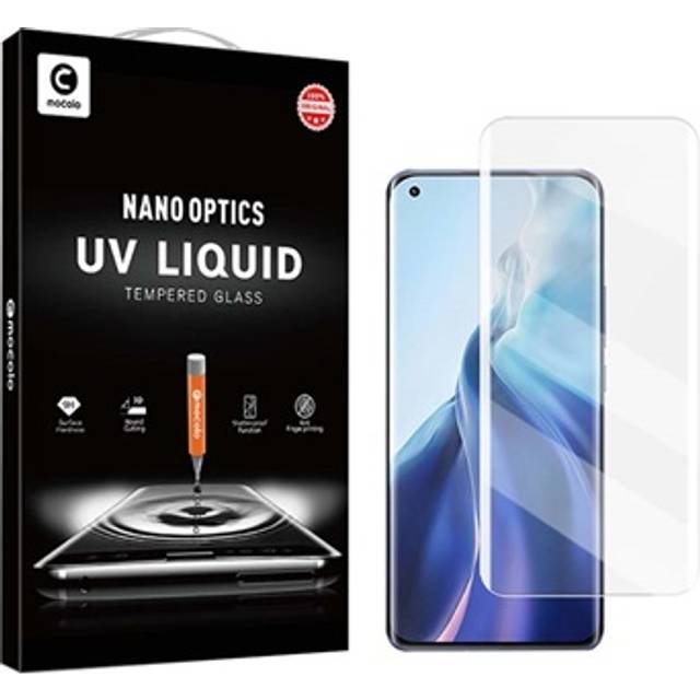 Mocolo UV Xiaomi Mi 11 Härdat Glas Skärmskydd - Klar