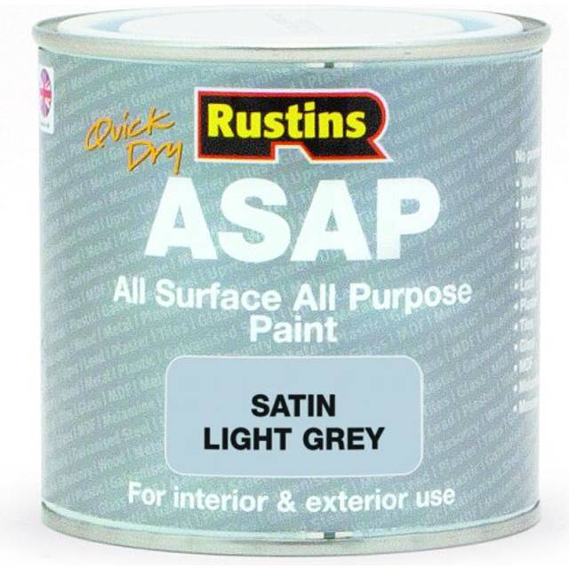 Rustins ASAPLG250 ASAP Paint Light Grey 250ml