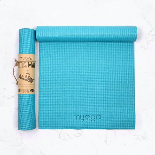 Yoga Mat - Turquoise - One Size - Myga