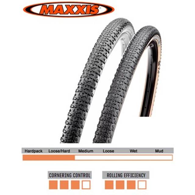 Cykeldäck Maxxis Rambler EXO/TR/ Skinwall 38-622 vikbart skinwall