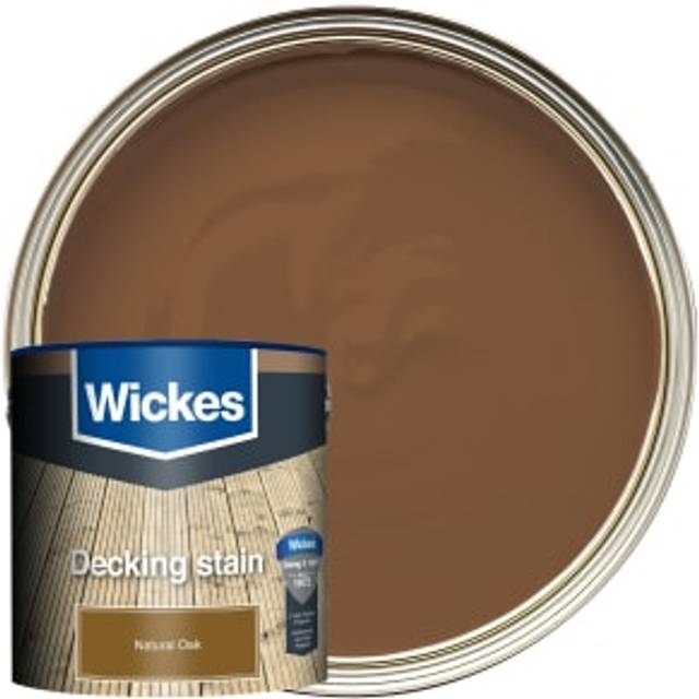 Wickes Decking Stain - Natural Oak - 2.5L
