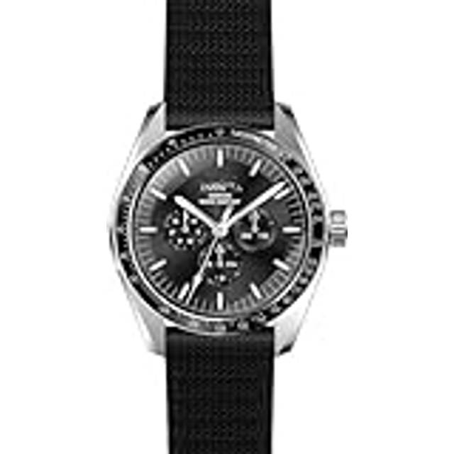 Invicta Specialty Nylon Strap Black Dial Quartz 45970 Men&#39;s Watch