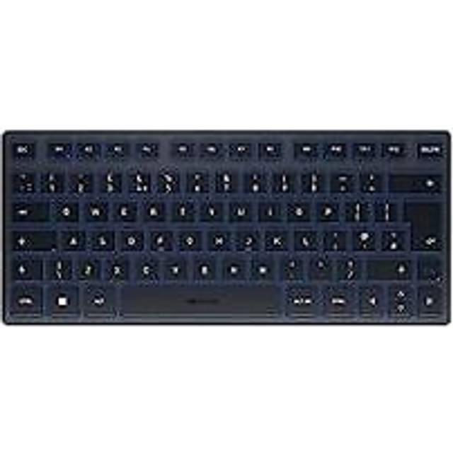CHERRY JK-7100GB-22 KW 7100 MINI Wireless BT Keyboard UK - Slate Blue