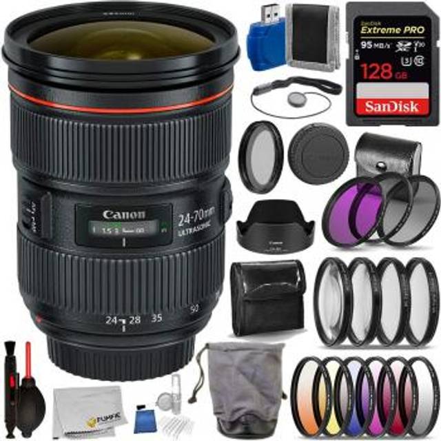Canon EF 24-70mm f/2.8L II USM - 5175B002 Advanced Bundle