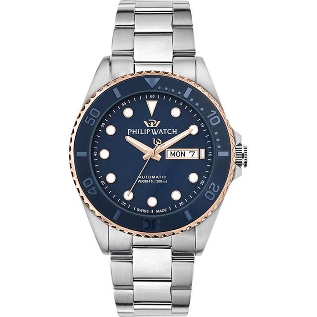 Philip Watch Herrenuhr Caribe Diving R8223597033 - silber