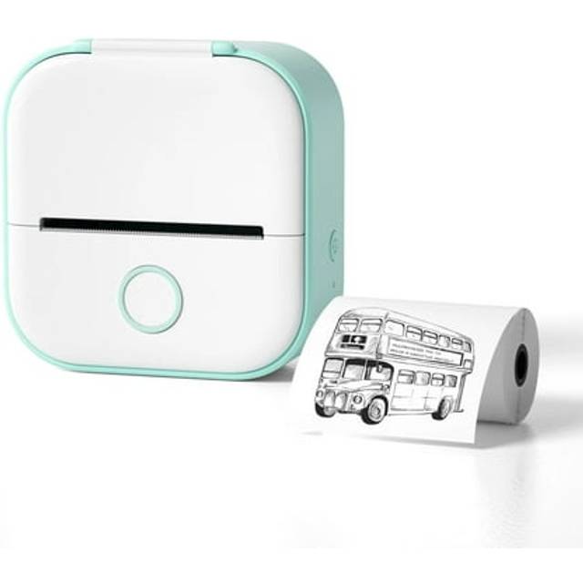 Mini Portable Sticker Printer Bluetooth Wireless Thermal Printer