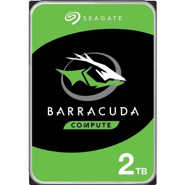 Seagate 3,5 tum 2 TB OEM Barracuda intern stationär hårddisk - FFP Packaging