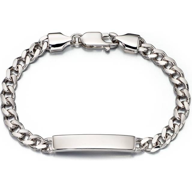 Little Star Silver Bailey Boys' ID Bracelet - silver