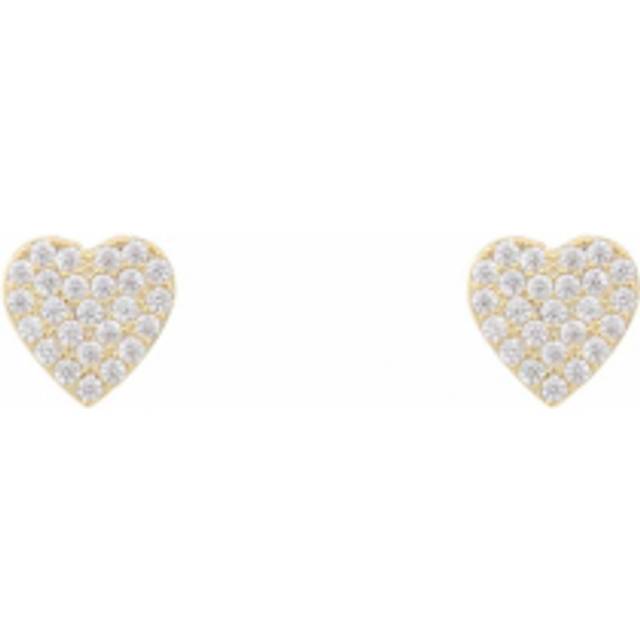 SNÖ of Sweden Örhängen North Mini Heart - Guld 1289-7500-251-ONE
