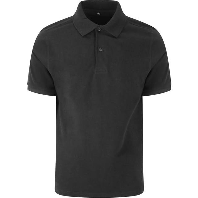 (M, Black) AWDis Just Polos Mens Stretch Pique Polo Shirt