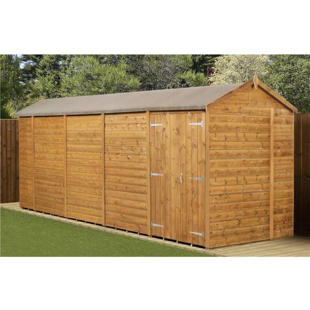 Empire Sheds Empire 2200 Pent 4x3ft Wooden Garden Shed Door Right Side Panel, Green