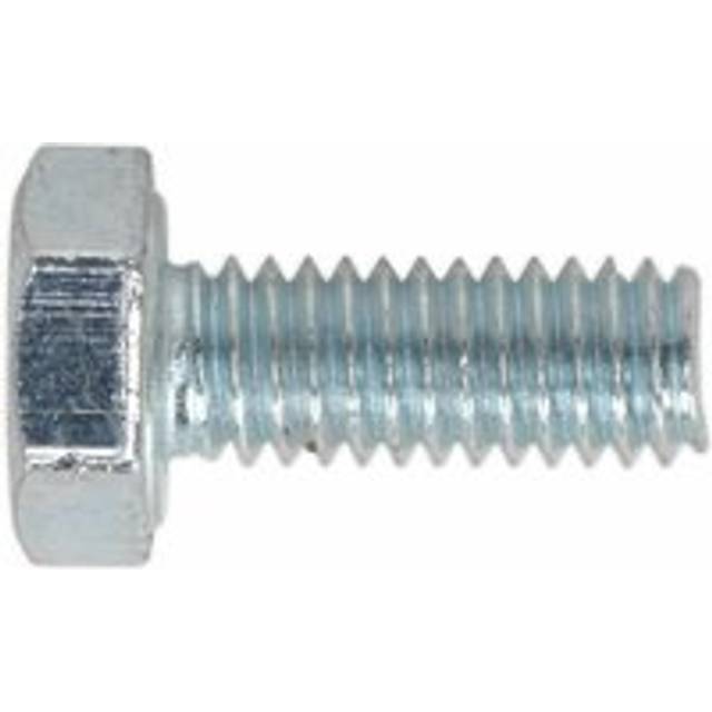50 PACK HT Setscrew - M4 x 16mm - Grade 8.8 Zinc - Fully Threaded - DIN 933