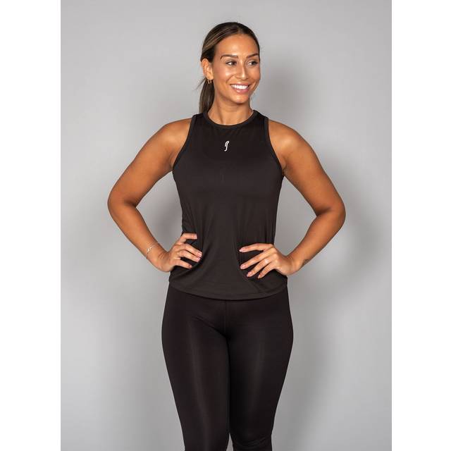 RS Women’s Performance Tank - Mesh, Padel- och tennislinne dam - Svart (XL)