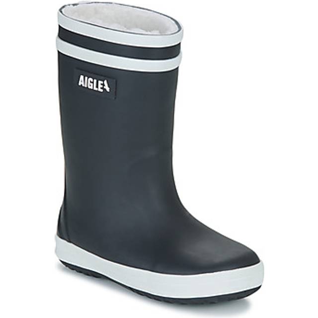 Children's rain boots Aigle Lolly Pop Fur - Bleu - 30