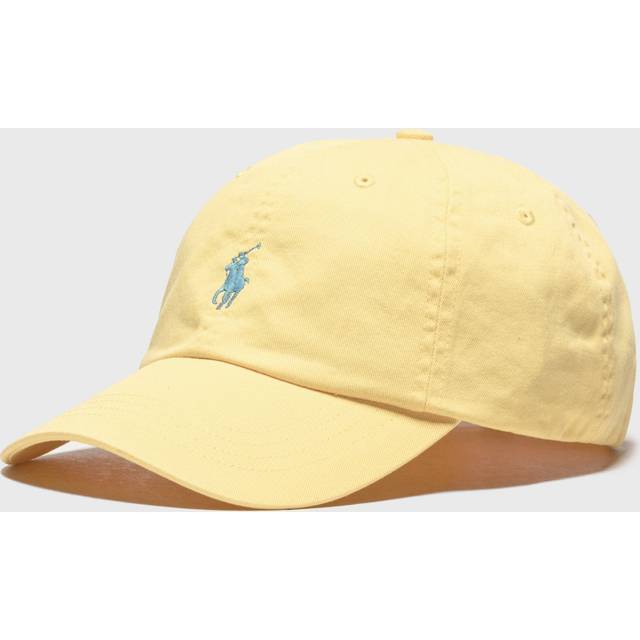 Polo Player Cotton Cap - Yellow - ONE SIZE