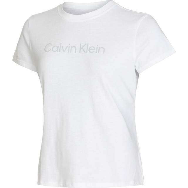 Calvin Klein Sport Essentials SS T-Shirt - White - Large