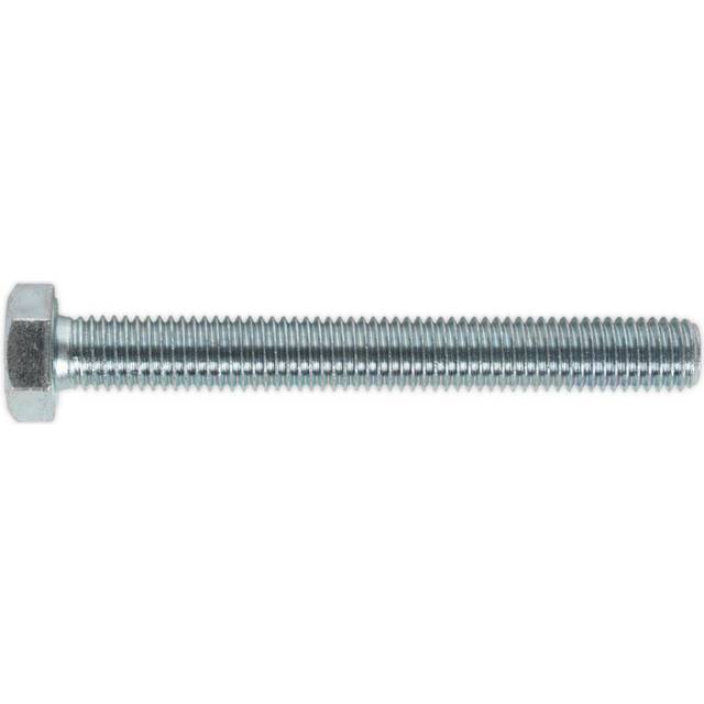 10 Pack Ht Setscrew - M12 X 100mm - Grade 8.8 Zinc - Fully Threaded - Din 933