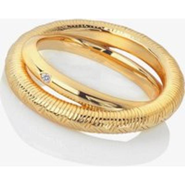 Hot Diamonds X Jac Jossa Extra Small Spirit Duo Ring DR229 - Gold