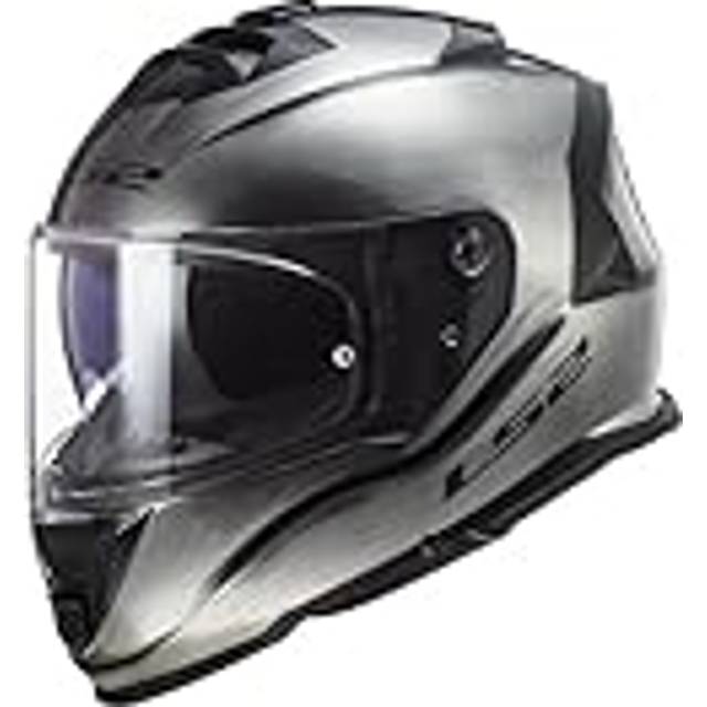 LS2 FF800 Storm II Jeans Helmet, black-silver, Size XL for Men