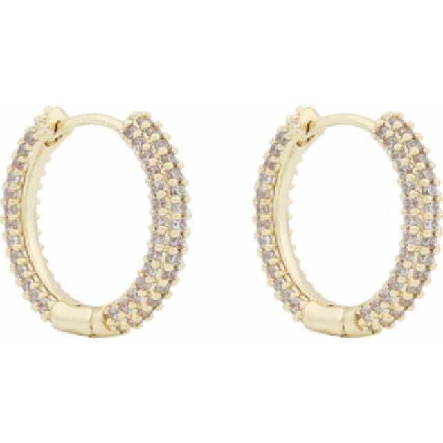 North ring ear 14mm Gold/clear-Onesize