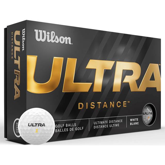 Wilson 23' Ultra Distance Golf Balls - 15 Pack, White