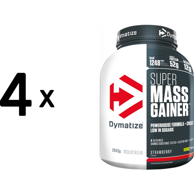 Dymatize - Super Mass Gainer, Strawberry - 2943g
