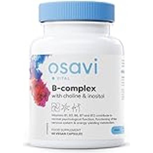 Osavi - B-komplex med Kolin & Inositol, 60 vegankapslar