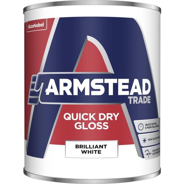 Armstead Trade Quick Dry Gloss Pure Brilliant White 1L