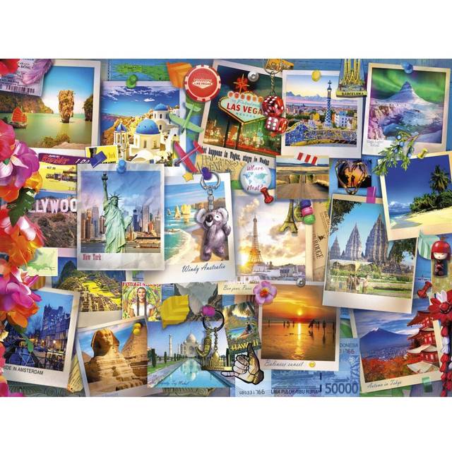 Buffalo Games - Lillia - Adventure Awaits - 1500 Piece Jigsaw Puzzle for Adults Challenging Puzzle Perfect for Game Nights