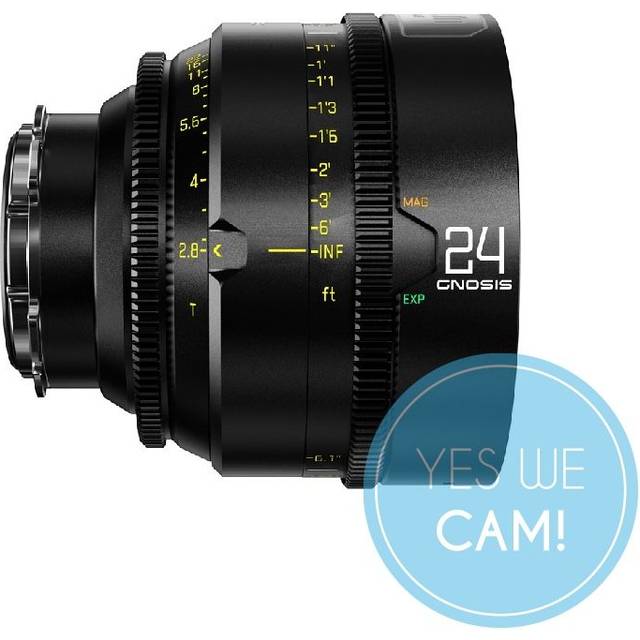 DZOFILM Gnosis 24mm T2.8 Macro Prime Lens - Feet