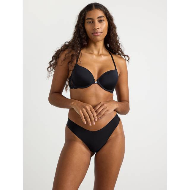 LINDEX Bra Lilja Iris Front Closure |Svart |D x 80