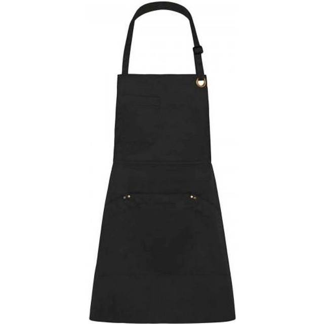 (One Size, Black) Le Chef Bibbed Full Apron