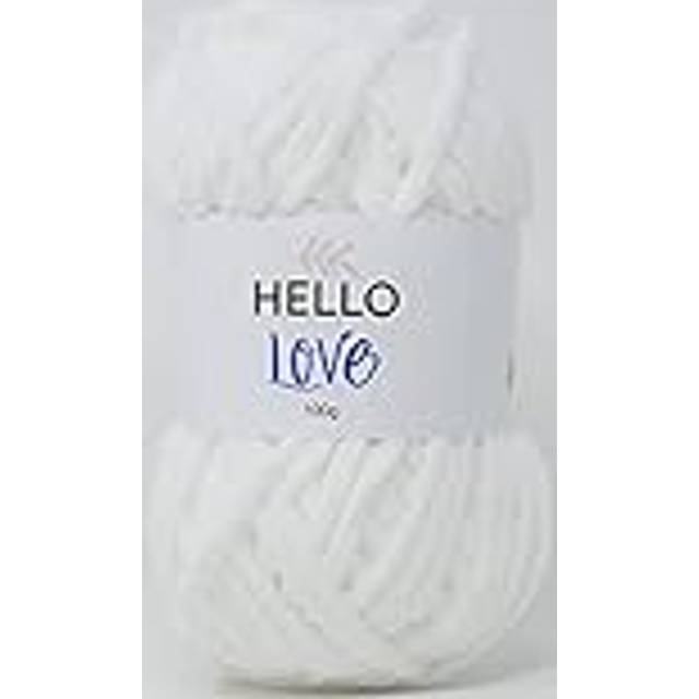Yarn, White, 100g