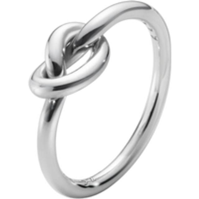 Georg Jensen Love Knot Sterling Silver Ring D