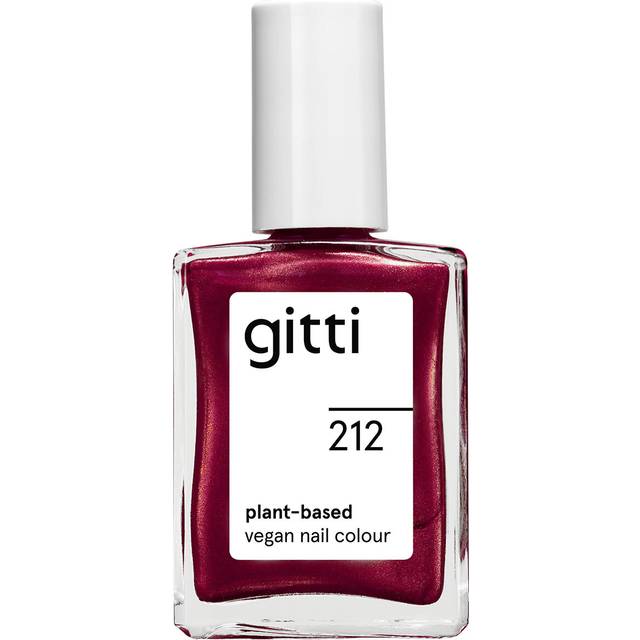 gitti Nail Polish 212 - Neglelak - Cranberry Glitter
