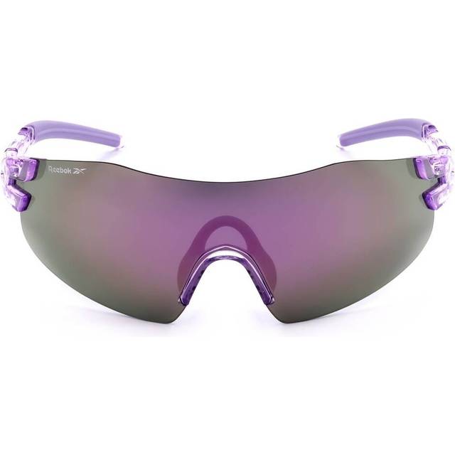 Reebok RV9333 01 Women's Sunglasses Purple Size 130 - Transparent Purple (130)