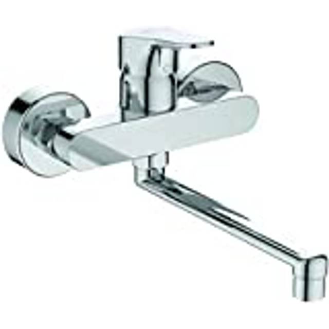 Ideal Standard - Cerabase, Wall Mounted Single-Lever Kitchen Mixer, Spout spout 360?, Chrome