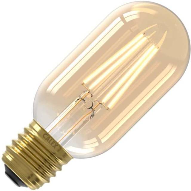 Calex 3.5W ES LED Dimmable T45 Bulb, Gold