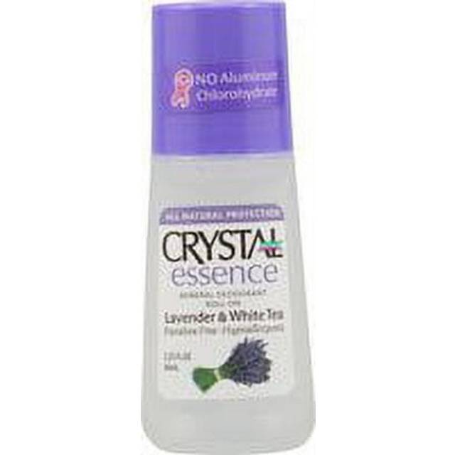 Crystal Mineral Deodorant Roll-On, Lavender & White Tea 2.25 oz